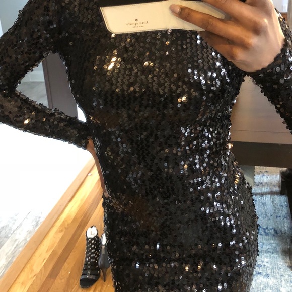 FRENCH CONNECTION SEQUIN DRESS - Picture 3 of 8